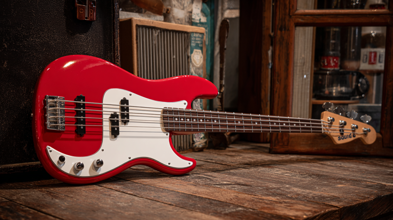 ほぼ未使用 Squier by Fender MINI PRECISION Amazon.com: Mini Precision Bass®, Laurel Fingerboard, Dakota